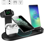 4-in-1 wireless charging station for iPhone, Apple Watch and AirPods