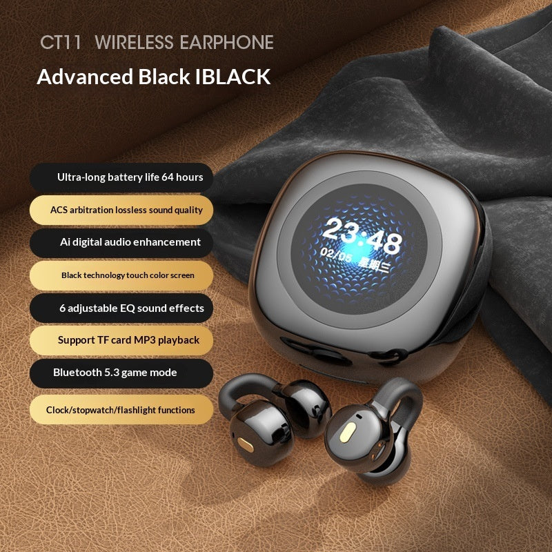 AI Translator Wireless Earbuds — Noise-Canceling Bluetooth with Live Translation