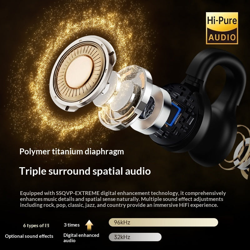 AI Translator Wireless Earbuds — Noise-Canceling Bluetooth with Live Translation
